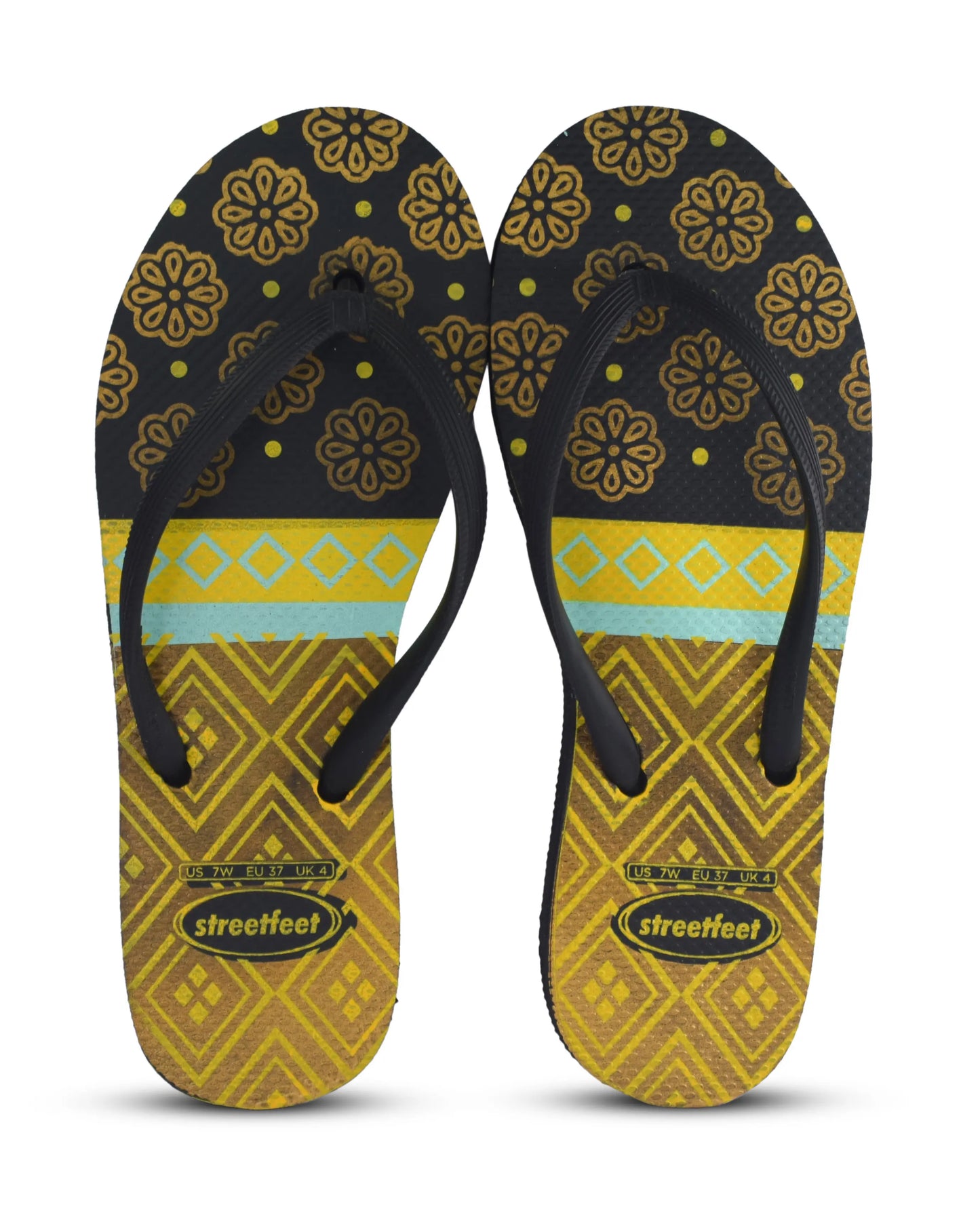Desi Flip Flops by StreetFeet – Vibrant and comfortable footwear with desi-inspired design, cushioned footbed, and durable outsole, perfect for a bold and cultural statement