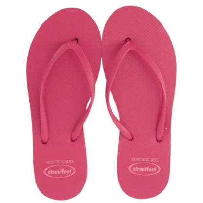 Barbie Flip Flops by StreetFeet – Shocking pink flip flops for women with cushioned sole and bold color, stylish and comfortable ladies chappal for casual wear

