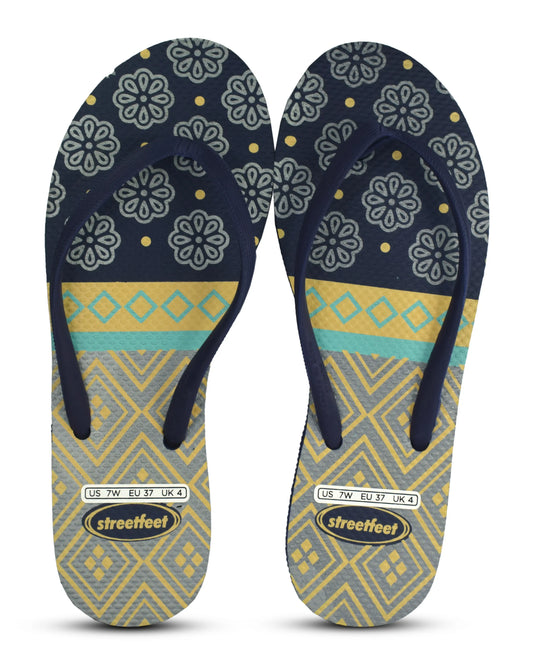 Desi Flip Flops by StreetFeet – Vibrant and comfortable footwear with desi-inspired design, cushioned footbed, and durable outsole, perfect for a bold and cultural statement.