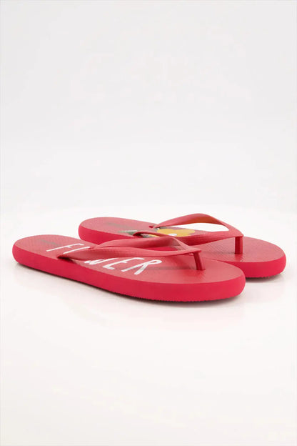 Flower Flip Flops by StreetFeet – An elegant and comfortable red footwear option with a delicate floral design, cushioned footbed, and a durable set of straps. A perfect addition to your wardrobe for a fresh and feminine look.