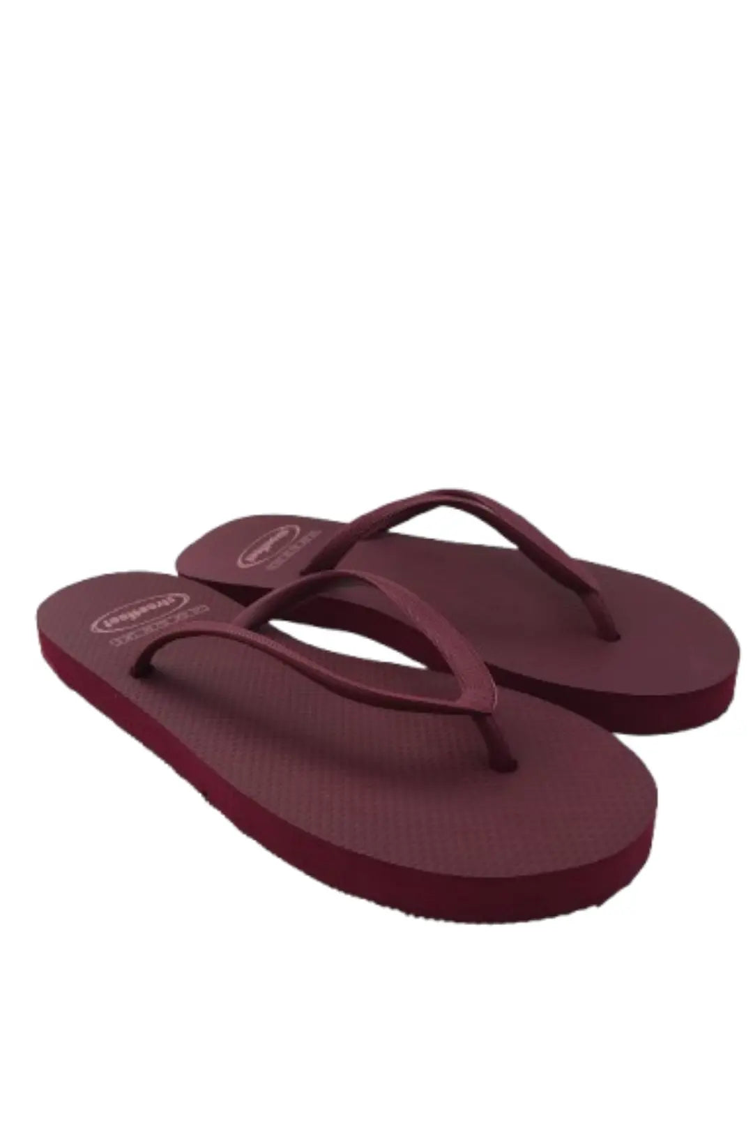 Jaamni Flip Flops by StreetFeet – Bold and Comfortable Footwear in a Deep Plum Purple Color, Cushioned Footbed, and Durable Outsole, Perfect for a Rich and Stylish Statement Look.