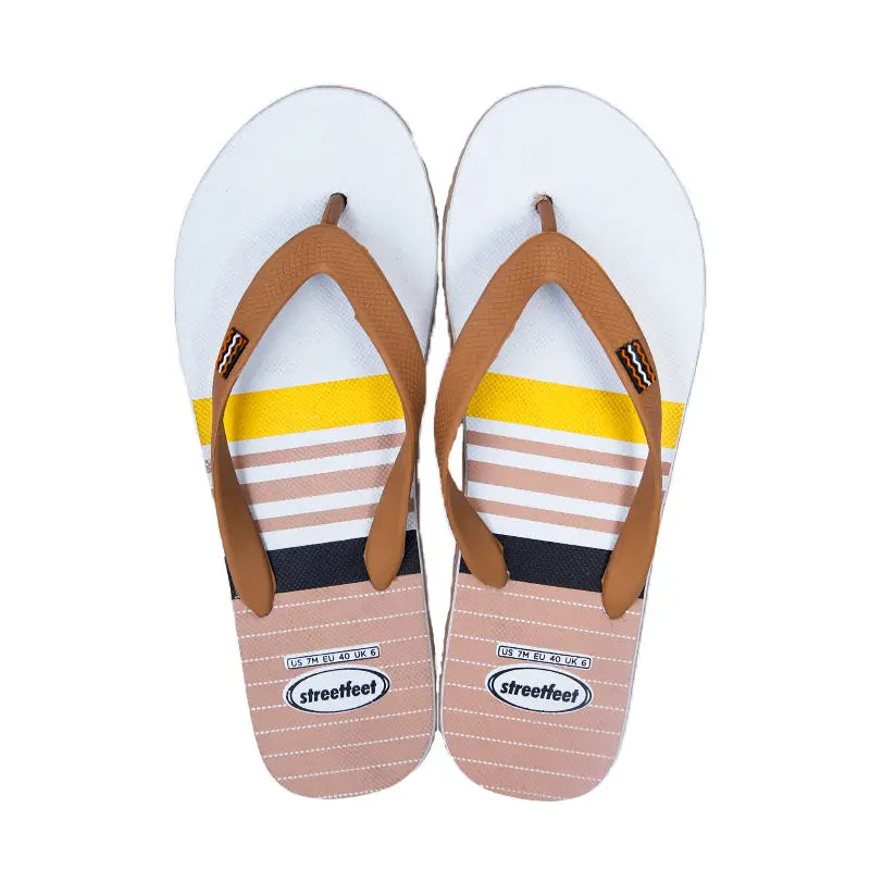 Chill Slippers for Men by StreetFeet - Comfortable and Cushioned Slippers with Non-Slip Rubber Sole, Available in Black, Grey, and Navy