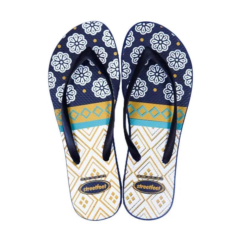 Desi Flip Flops by StreetFeet – Vibrant and comfortable footwear with desi-inspired design, cushioned footbed, and durable outsole, perfect for a bold and cultural statement