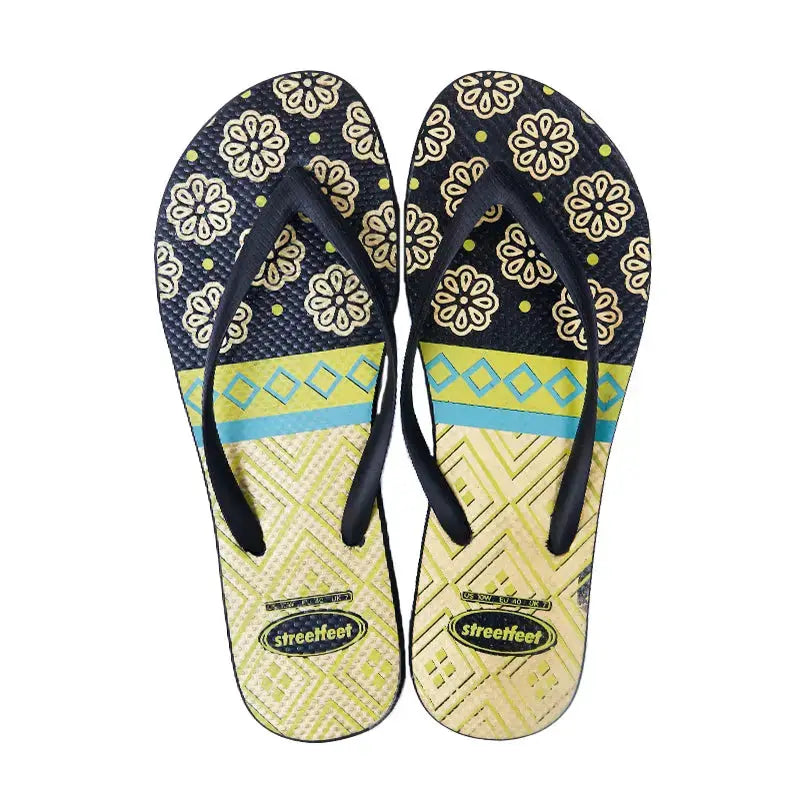 Desi Flip Flops by StreetFeet – Vibrant and comfortable footwear with desi-inspired design, cushioned footbed, and durable outsole, perfect for a bold and cultural statement