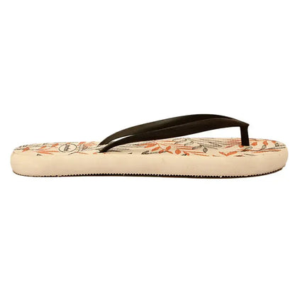 Chic flip-flops with a soft leafy print, designed for easy summer days.
Flexible rubber straps and cushioned soles for a smooth, natural stride.
A breezy, casual choice for walks, errands, and relaxed hangouts.
Available in 5 statement colors- red, black, beige, maroon and off-white.