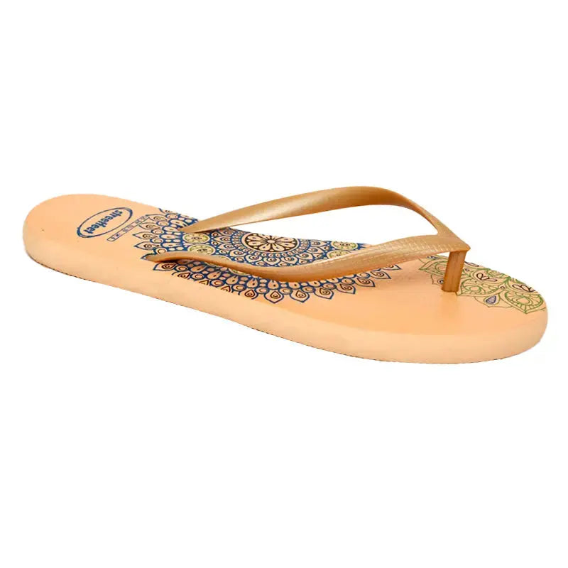 Mandala Flip Flops by StreetFeet – Trendy and comfortable footwear  option with intricate mandala design, cloud-like footbed, and durable outsole. Available in 5 vibrant color combinations.