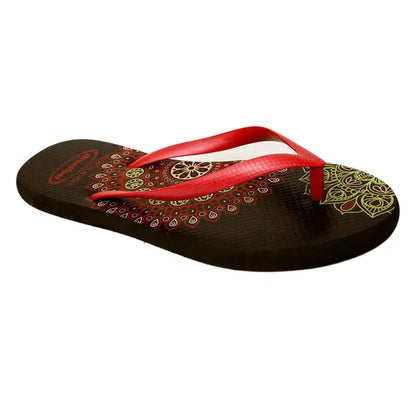Mandala Flip Flops by StreetFeet – Trendy and comfortable footwear  option with intricate mandala design, cloud-like footbed, and durable outsole. Available in 5 vibrant color combinations.
