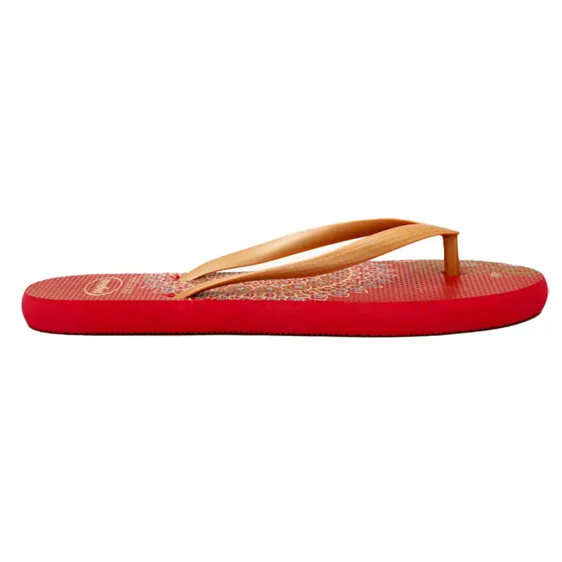 Mandala Flip Flops by StreetFeet – Trendy and comfortable footwear  option with intricate mandala design, cloud-like footbed, and durable outsole. Available in 5 vibrant color combinations. 