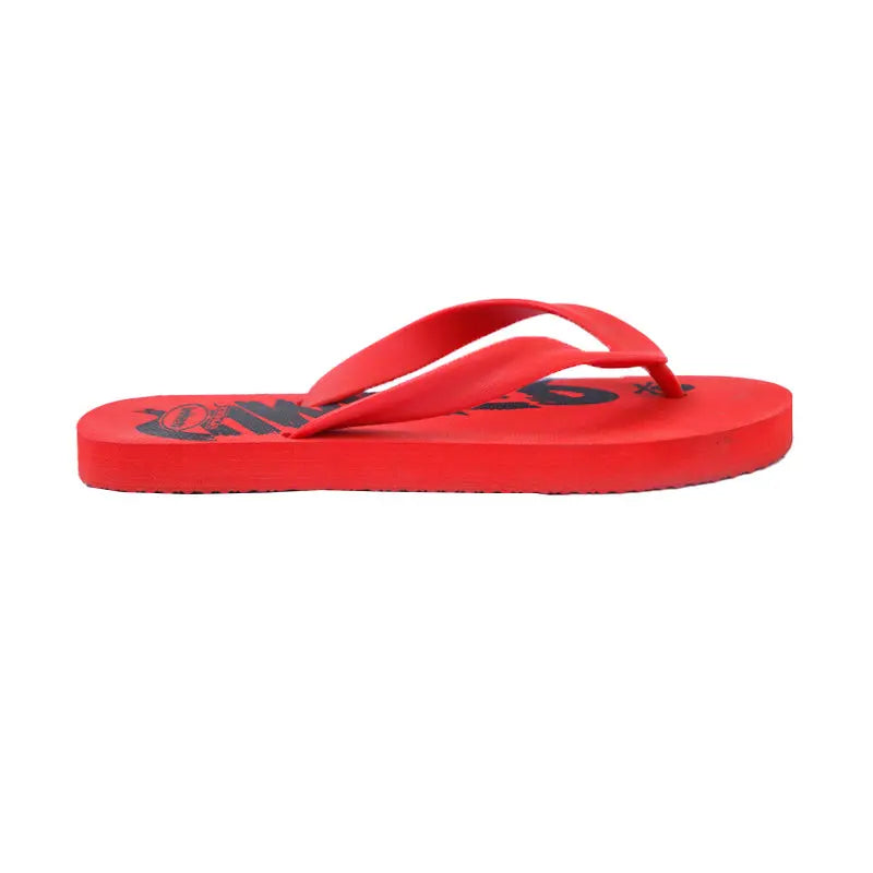 Men’s Summer Taste Flip-Flops by Street Feet featuring vibrant printed designs, lightweight cushioned soles, and durable rubber straps for casual, breathable all-day comfort. Available in 4 masculine colours- Grey, green read and blue.